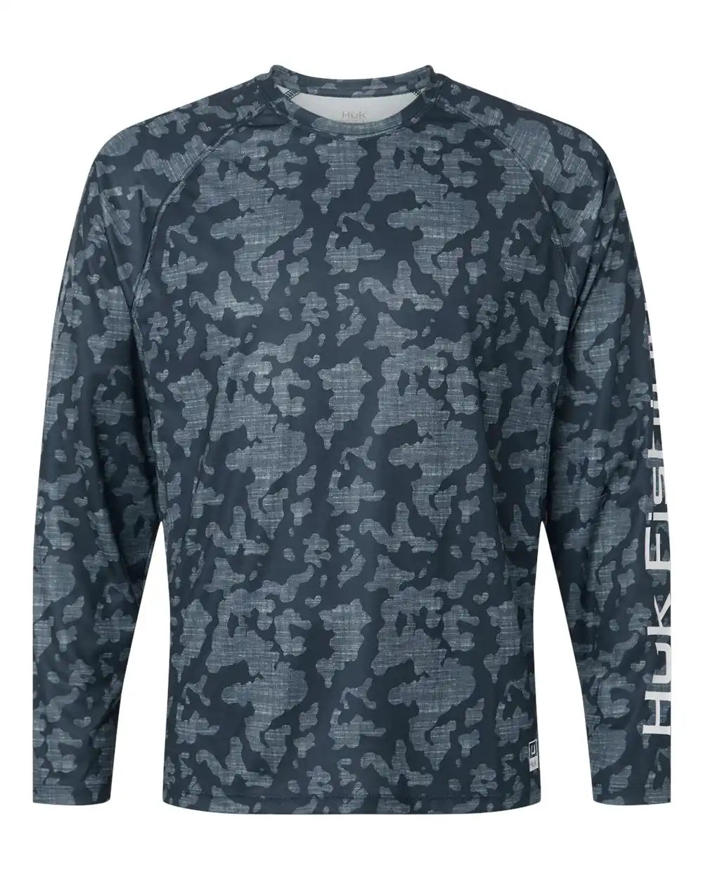 Huk H12l0017 Men’s Lopro Running Lakes Long Sleeve T-shirt - Sargasso Sea - s
