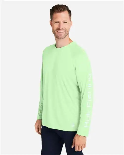 Huk H12l009 Lopro Pursuit Long Sleeve T-shirt - Patina
