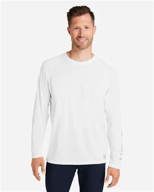 Huk H12l009 Lopro Pursuit Long Sleeve T-shirt - White