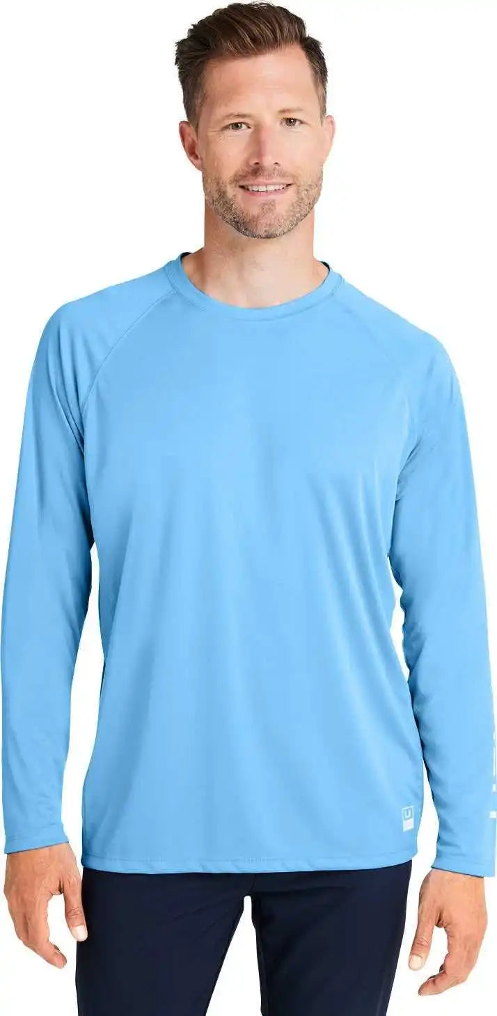 Huk H12l009 Men’s Pursuit Long Sleeve t Shirt Marolina Blue