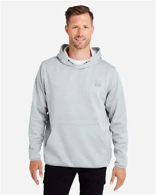 Huk H130093 Performance Hooded Fleece Sweatshirt - Harbor Mist Heather