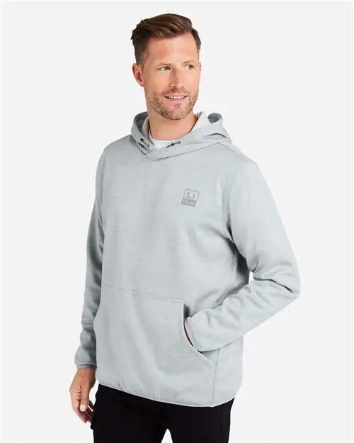 Huk H130093 Performance Hooded Fleece Sweatshirt - Harbor Mist Heather