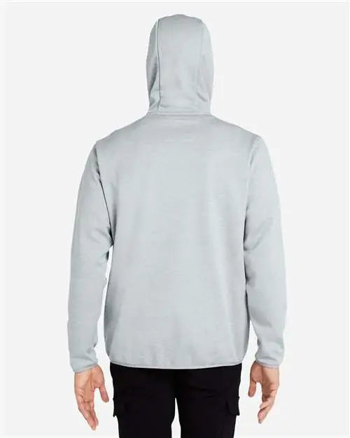 Huk H130093 Performance Hooded Fleece Sweatshirt - Harbor Mist Heather