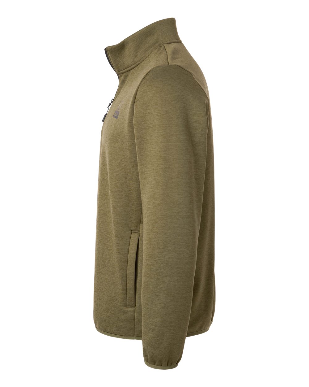 Huk H130098 Cold Front Quarter-zip Pullover - Overland Heather