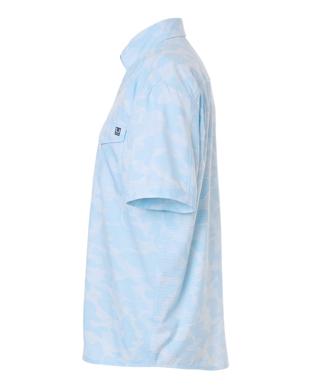Huk H1500220 Men’s Tidepoint Printed Short Sleeve Shirt - Coastal Drift