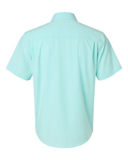 Huk H150154 Kona Solid Shirt - Caicos