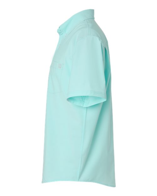 Huk H150154 Kona Solid Shirt - Caicos