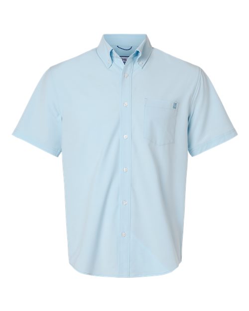 Huk H150154 Kona Solid Shirt - Coastal Drift Heather