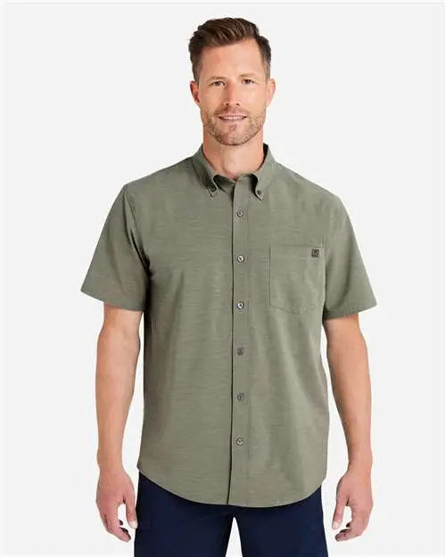 Huk H150154 Kona Solid Shirt - Moss