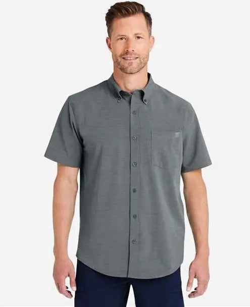 Huk H150154 Kona Solid Shirt - Volcanic Ash