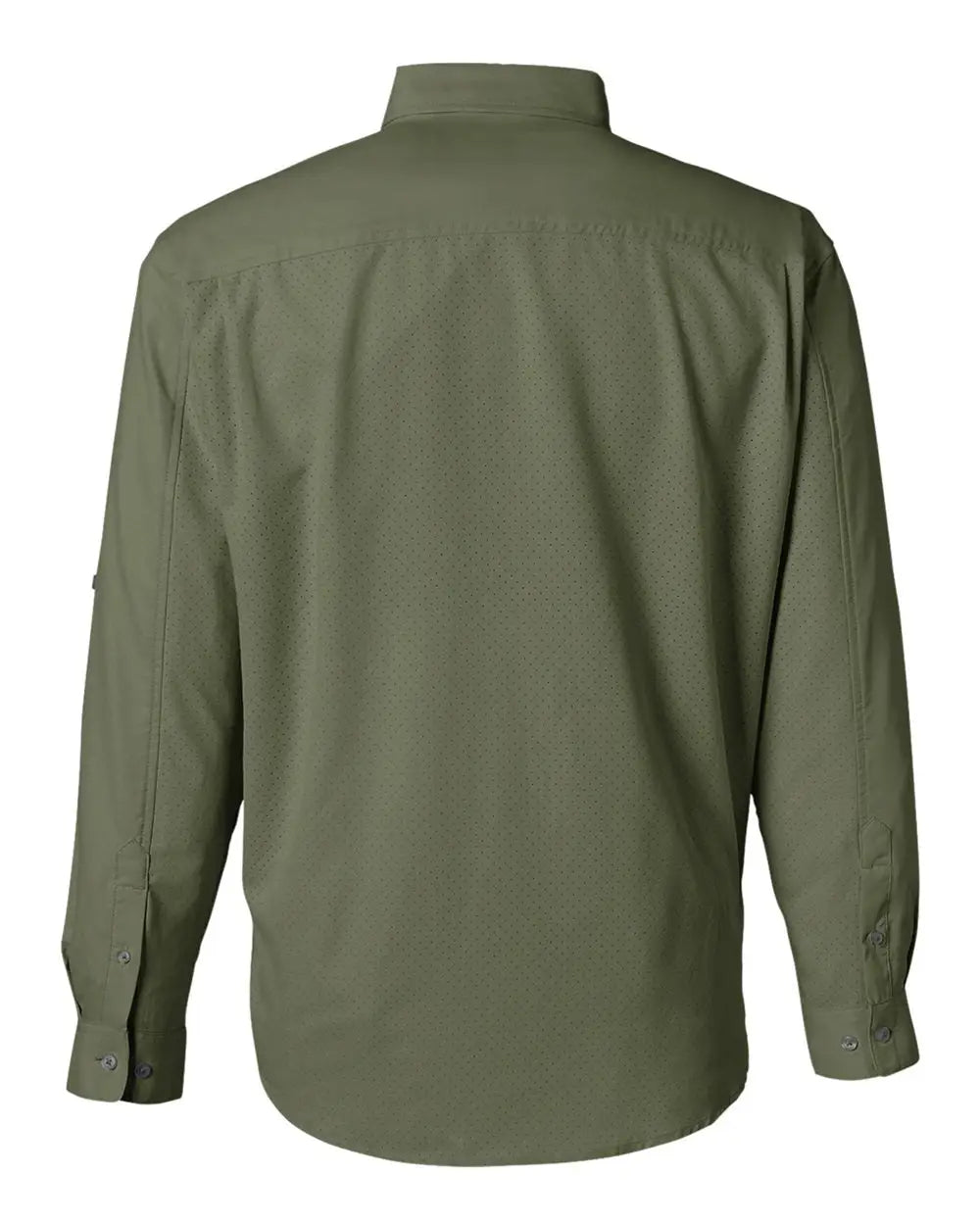 Huk H150172 Tide Point Long Sleeve Shirt - Moss - Moss / s