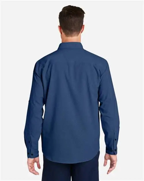 Huk H150172 Tide Point Long Sleeve Shirt - Naval Academy