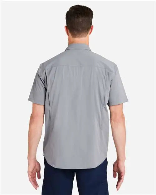 Huk H150183 Creekbed Short Sleeve Shirt - Night Owl