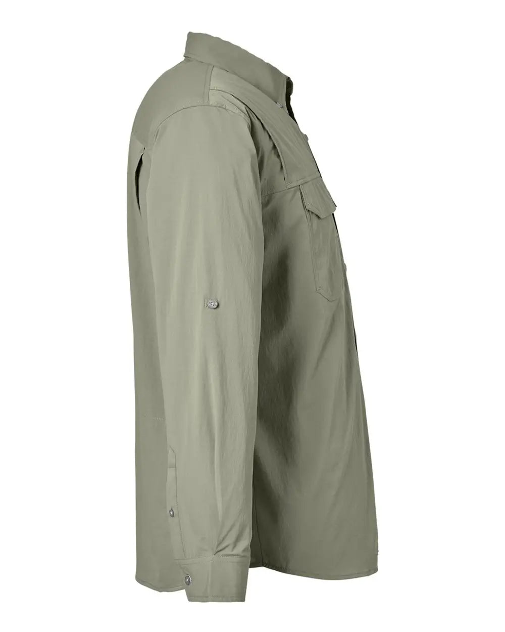 Huk H150184 Creekbed Long Sleeve Shirt - Moss