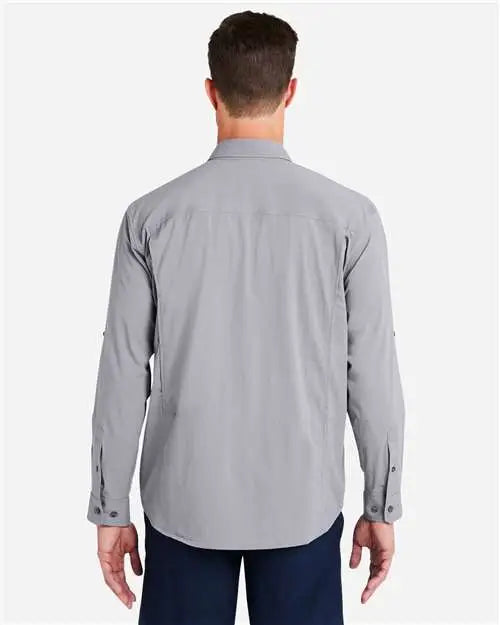 Huk H150184 Creekbed Long Sleeve Shirt - Night Owl