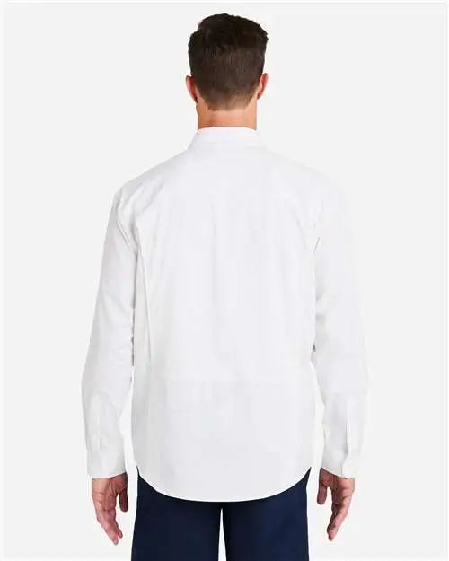 Huk H150184 Creekbed Long Sleeve Shirt - White