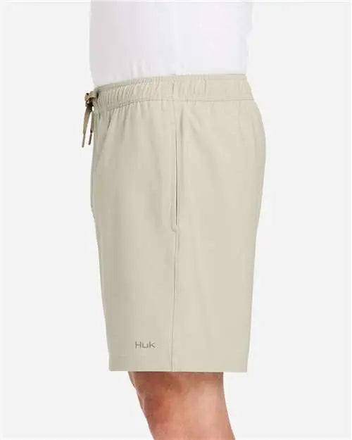 Huk H200184 Pursuit Volley Shorts - Khaki