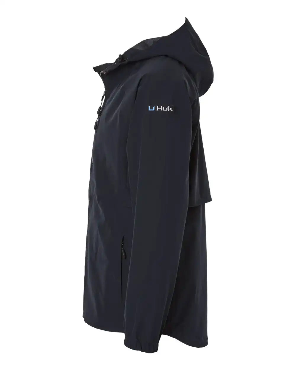 Huk H400148 Rover Rain Jacket - Black - s
