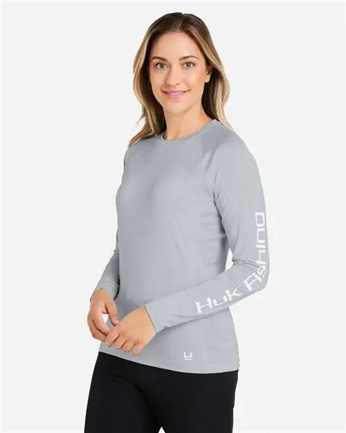 Huk H612l04 Women’s Lopro Pursuit T-shirt - Harbor Mist