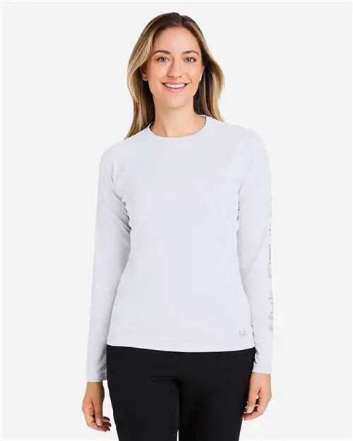 Huk H612l04 Women’s Lopro Pursuit T-shirt - White