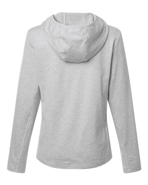 Huk H6130023 Women’s Coldfront+ Hooded Sweatshirt - Harbor Mist Heather