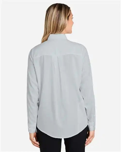 Huk H615006 Women’s Tide Point Long Sleeve Shirt - Harbor Mist