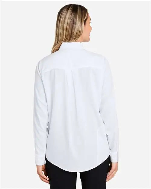 Huk H615006 Women’s Tide Point Long Sleeve Shirt - White
