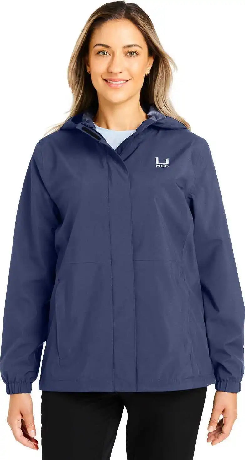Huk H640027 Ladies’ Storm Rain Jacket - Naval Academy