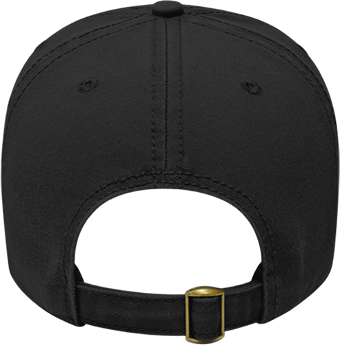 Cap America i1002 Relaxed Golf Cap - Black