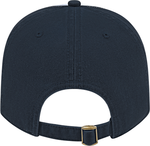 Cap America i1002 Relaxed Golf Cap - White Navy