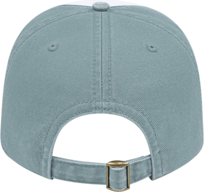 Cap America i1002 Relaxed Golf Cap - White Smoke Blue