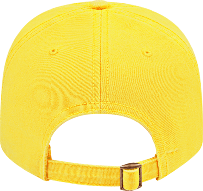 Cap America i1002 Relaxed Golf Cap - Yellow