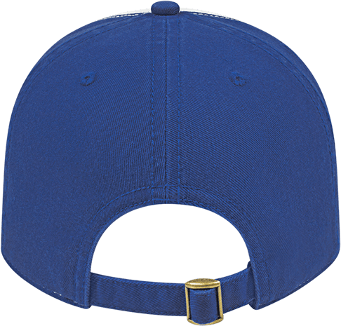 Cap America i1002 Relaxed Golf Cap - White Royal