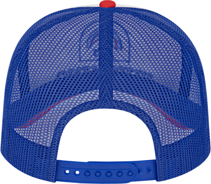 Cap America i5054 Retro Foamie Trucker - White Red Royal