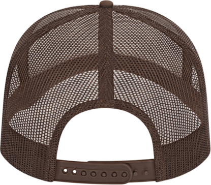 Cap America i5054 Retro Foamie Trucker - Cream Brown