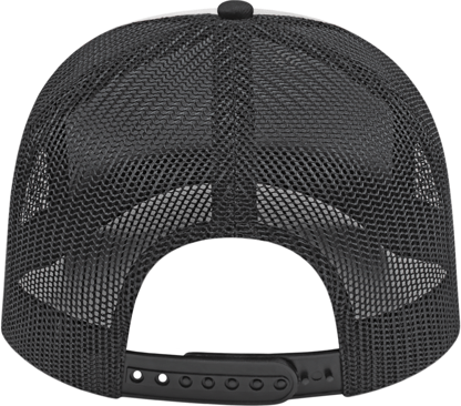Cap America i5054 Retro Foamie Trucker - White Black