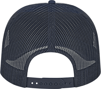 Cap America i5054 Retro Foamie Trucker - White Navy