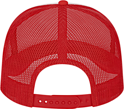 Cap America i5054 Retro Foamie Trucker - White Red