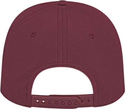 Cap America i7256 Athletic Rope Cap - Merlot With White Rope