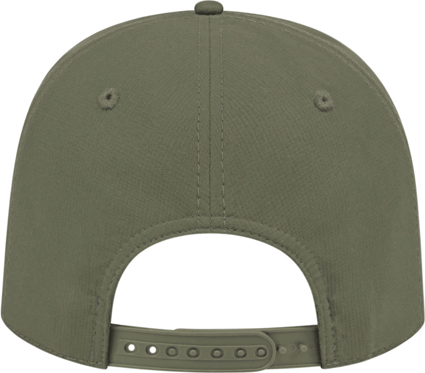Cap America i7256 Athletic Rope Cap - Olive With Black Rope