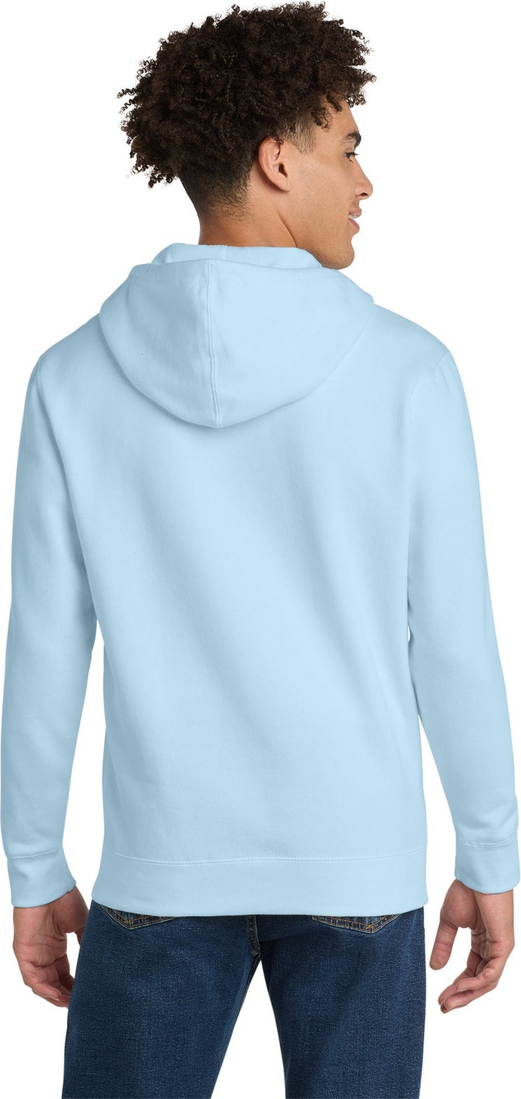 Ice Blue District V.I.T. Fleece Full-Zip Hoodie DT6102