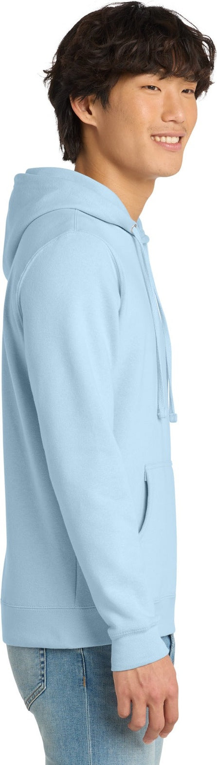 Ice Blue District V.I.T. Fleece Hoodie DT6100