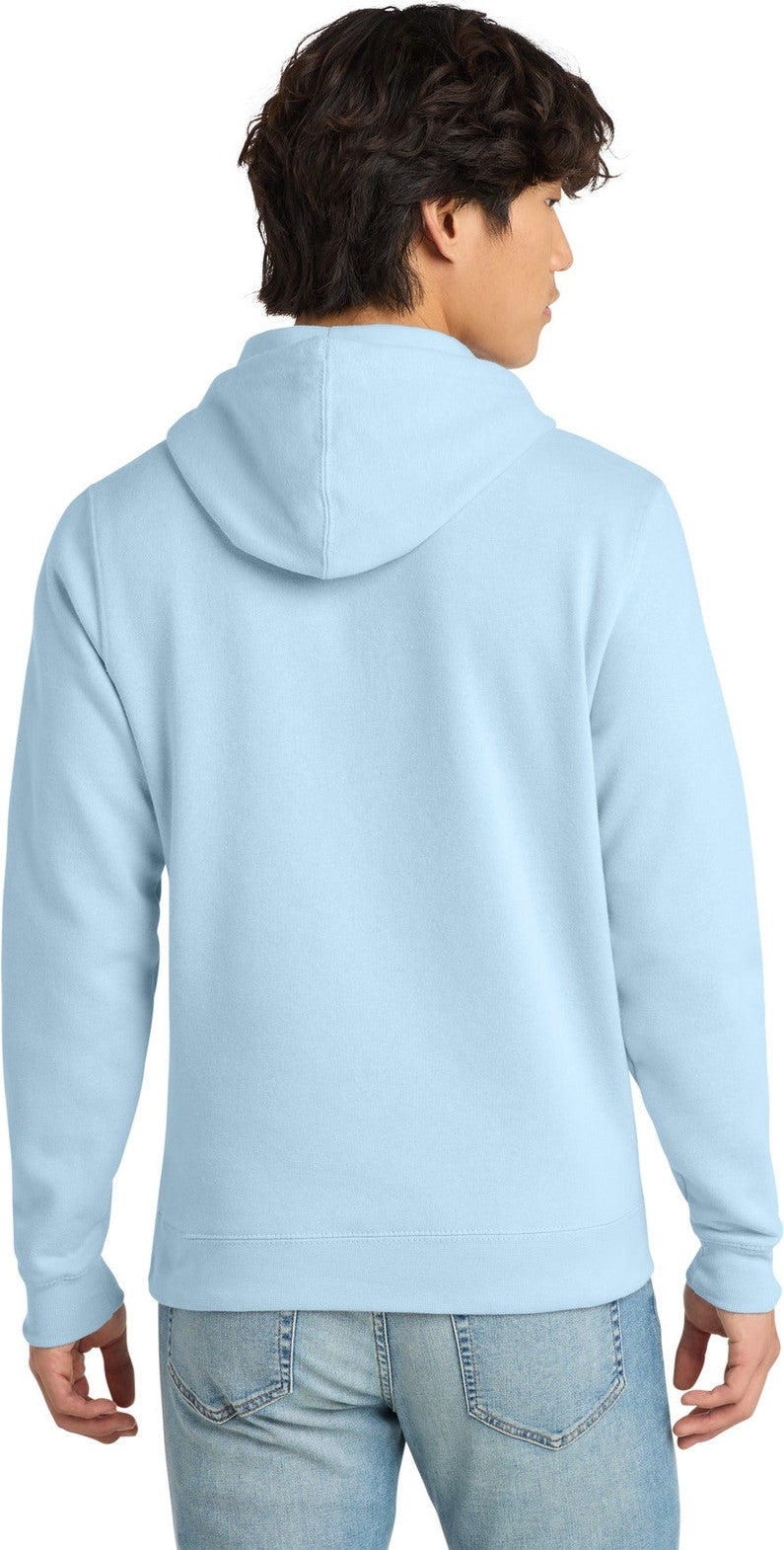 Ice Blue District V.I.T. Fleece Hoodie DT6100