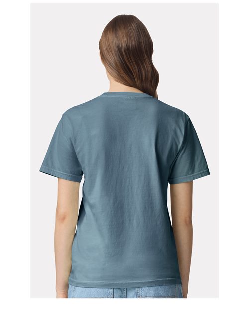 Ice Blue Garment-Dyed Heavyweight T-Shirt - 1717