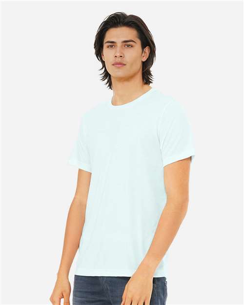 Ice Blue Triblend Triblend Tee - 3413
