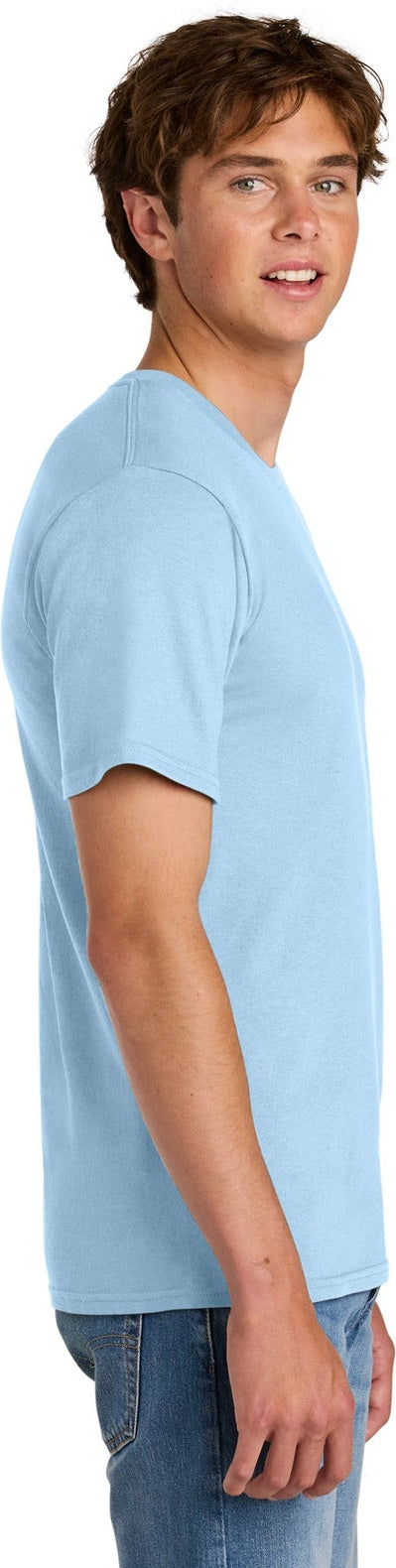 IceBlue Port & Co Easy Cotton Tee PC43