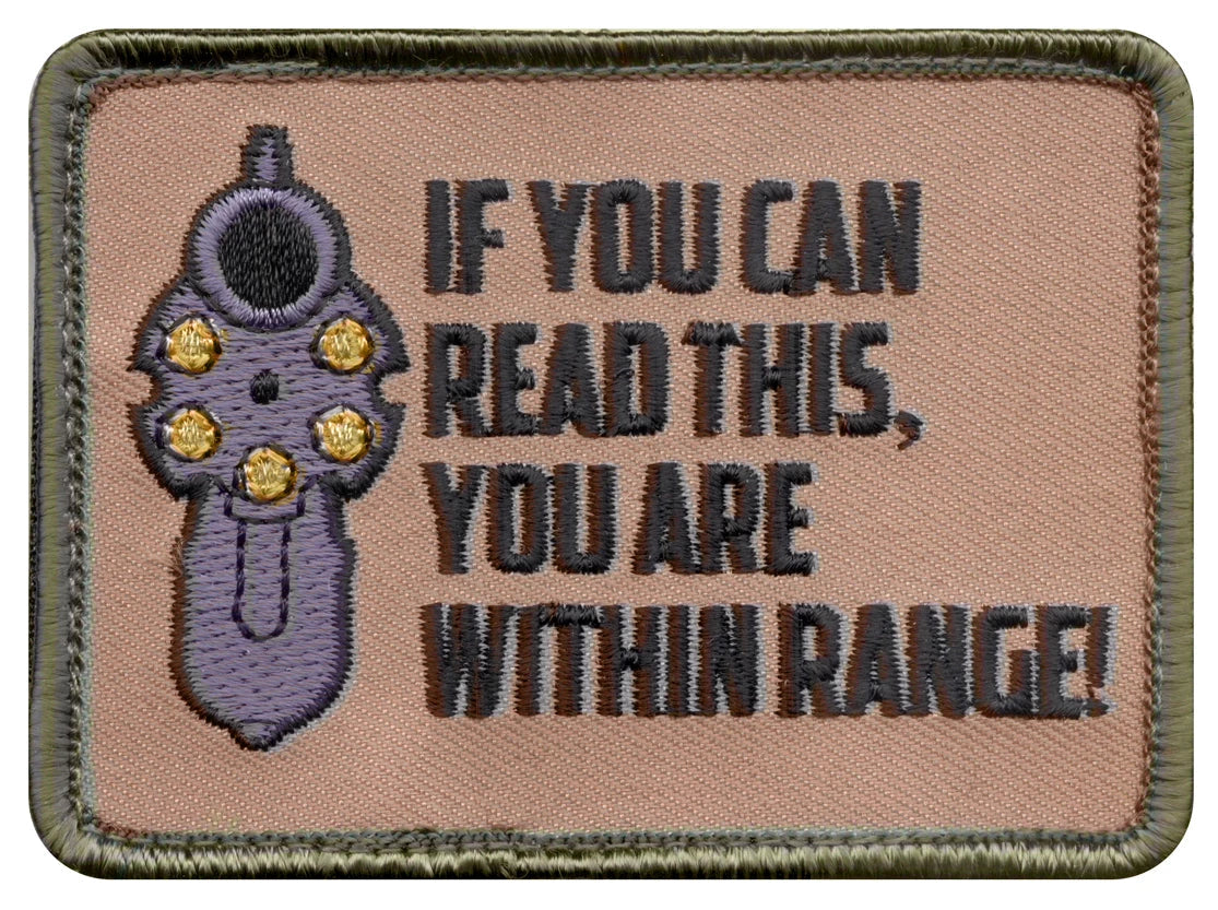 If you can Read this Morale Patch - Bulk Packaging