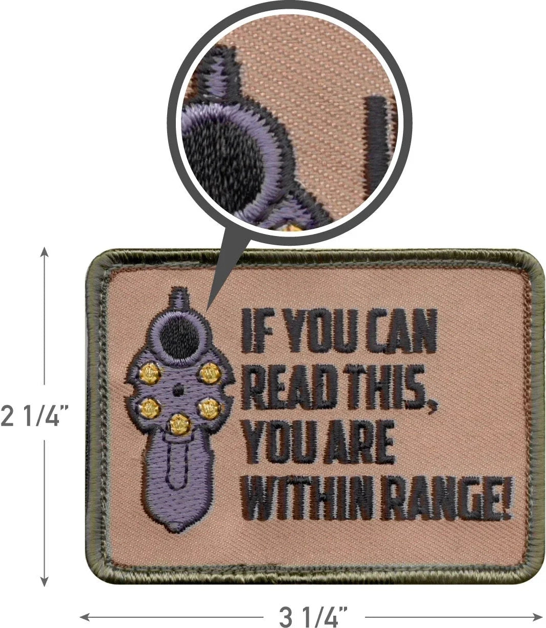 If you can Read this Morale Patch - Bulk Packaging