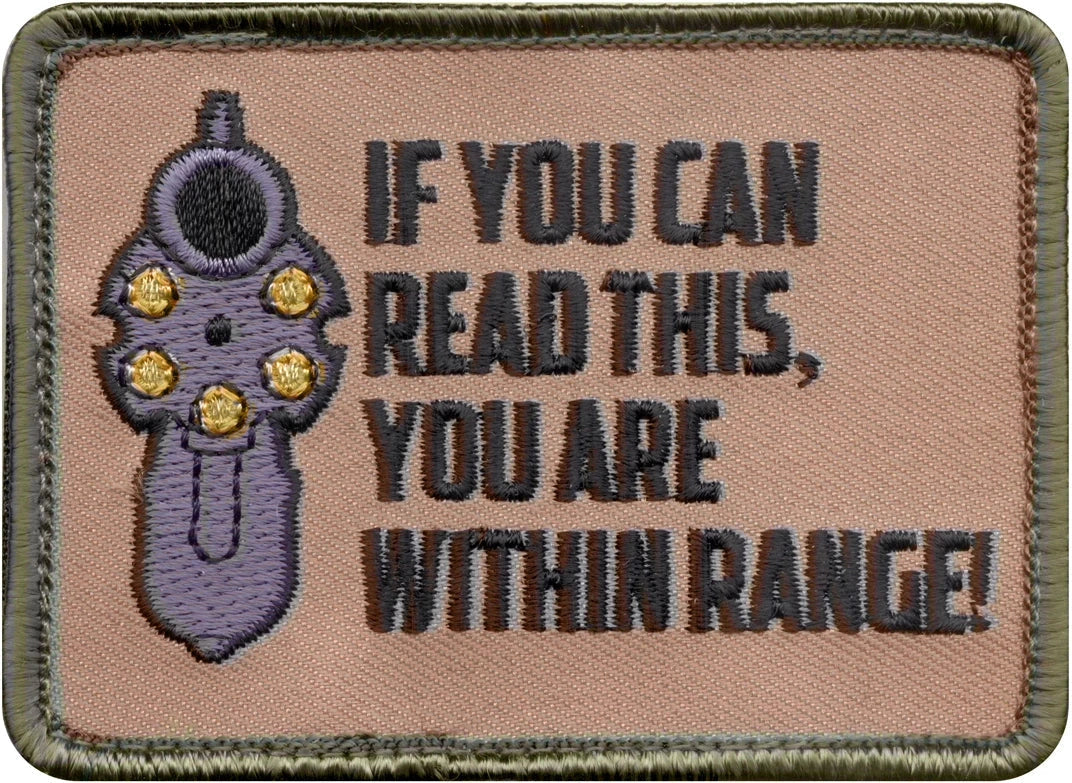 If you can Read this Morale Patch - Bulk Packaging