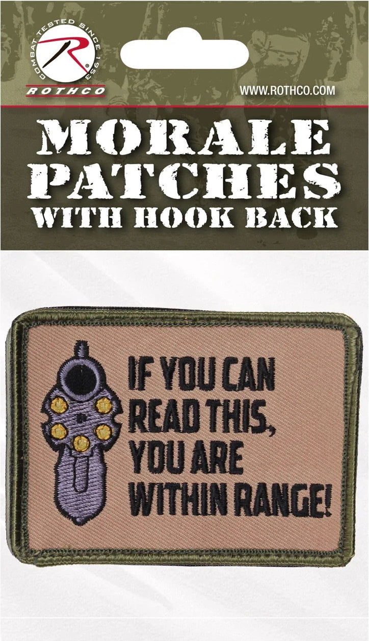 If you can Read this Morale Patch - Bulk Packaging